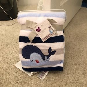 Very soft fleece baby blanket